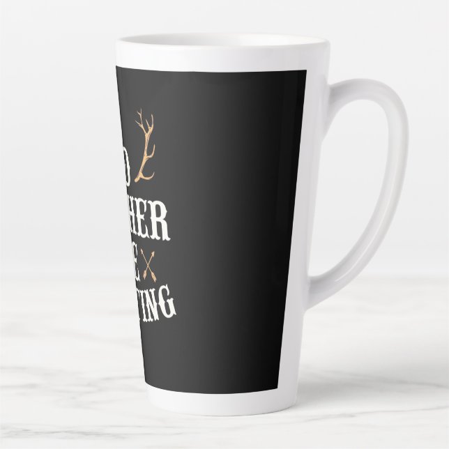 Caneca De Café Latte Hunter Estaria Caçando Preferencialmentes (Direita)