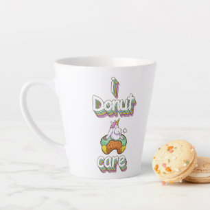 Caneca De Café Latte I Rosquinha Care