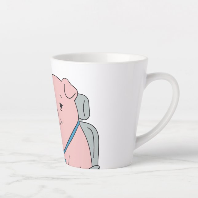 Caneca De Café Latte I Survived Another Meeting (Direita)