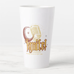 Caneca De Café Latte IGNITE! Marca Merch da SWAG Inc.