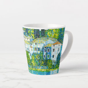 Caneca De Café Latte Igreja de Cassone Gustav Klimt
