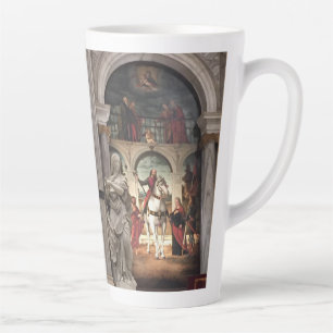 Caneca De Café Latte IGREJA DE VENEZA, GAUZE COMO Véu de Mármore, + GON