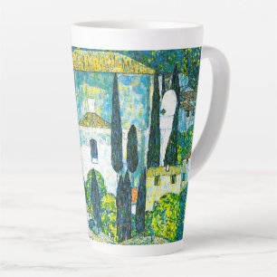 Caneca De Café Latte Igreja em Cassone Gustav Klimt
