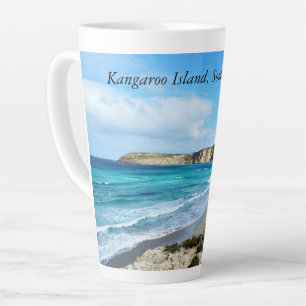 Caneca De Café Latte Ilha Kangaroo, Austrália Meridional, Beach Breeze