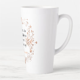 Caneca De Café Latte Iluminação cardíaca da mãe