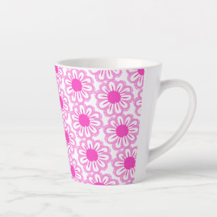 Caneca De Café Latte Ilustração de Margarida Rosa