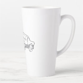 Caneca De Café Latte ilustração do veículo