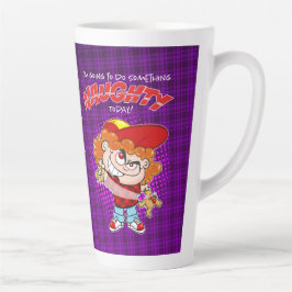 Caneca De Café Latte I'm going to do Something Naughty today