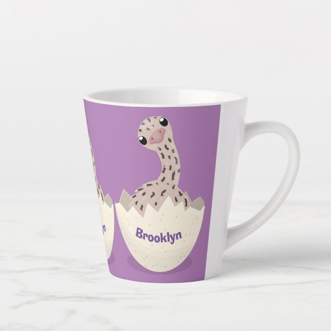 Caneca De Café Latte Imagem de desenho animado de biberão (Direita)