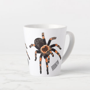 Caneca De Café Latte Imagem do desenho de Tarantula