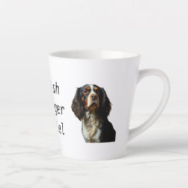 Caneca De Café Latte Inglês Springer Spaniel