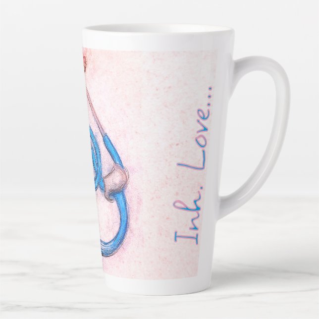 Caneca De Café Latte Inh. Love (Direita)