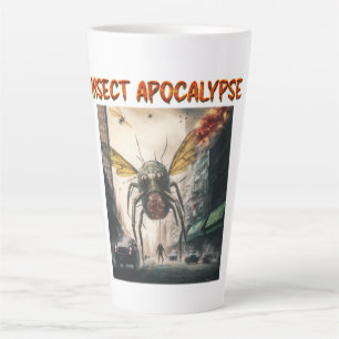 Caneca De Café Latte Inseto Apocalypse Latte Mug