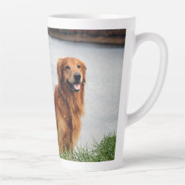 Caneca De Café Latte Inspiração de fé inabalável