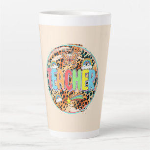 Caneca De Café Latte Inspiração selvagem - Homenagem Floral Negrito aos