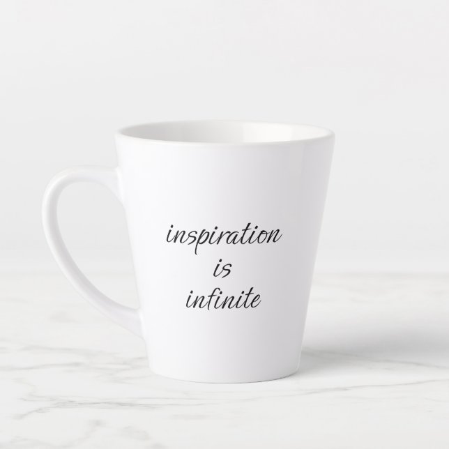 Caneca De Café Latte Inspiration Latte Mug (Esquerda)