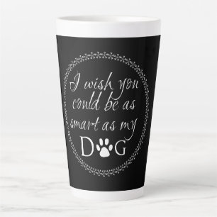 Caneca De Café Latte Inteligente como meu cachorro latte mug