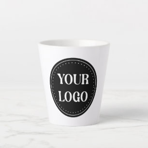 Caneca De Café Latte Inteligente, contemporâneo, polido e personalizáve