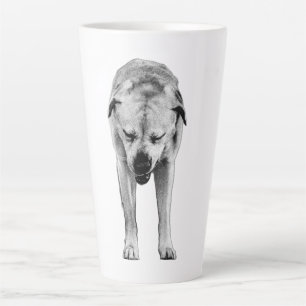 Caneca De Café Latte Intensidade em Tinta