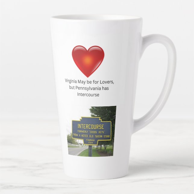 Caneca De Café Latte Intercurso (Direita)