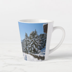 Caneca De Café Latte Inverno em St. Moritz
