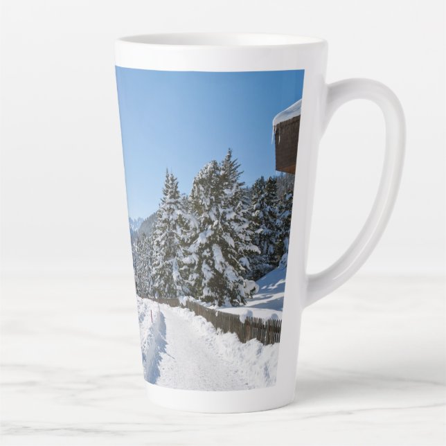 Caneca De Café Latte Inverno em St. Moritz (Direita)