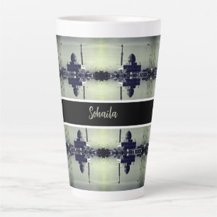 Caneca De Café Latte Iraque Antigo Bagdá Mesquita Buniya 1970