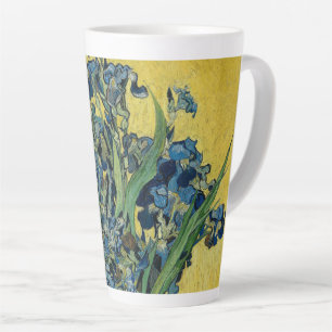 Caneca De Café Latte Irises-Vincent van Gogh
