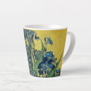 Caneca De Café Latte Irises-Vincent van Gogh Small