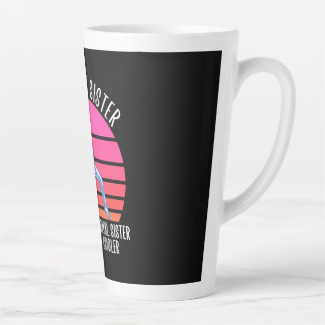 Caneca De Café Latte Irmã Gymnast (Direita)