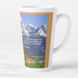 Caneca De Café Latte Ironia da Vida