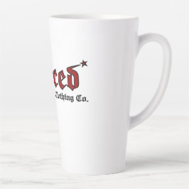 Caneca De Café Latte Isaiah 53:5 Ele Foi Piercado