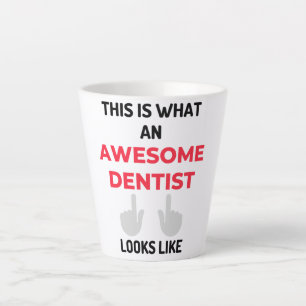 Caneca De Café Latte Isto É O Que Parece Um Fantástico Dentista 2