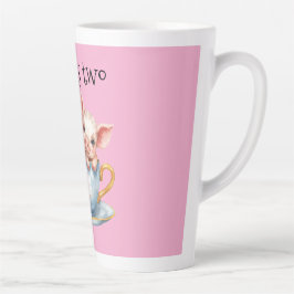 Caneca De Café Latte It Takes Two Teacup Piglets