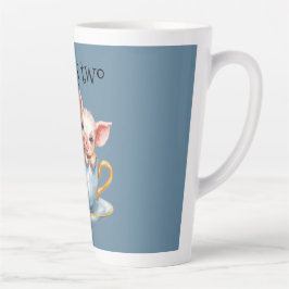 Caneca De Café Latte It Takes Two Teacup Piglets