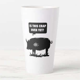 Caneca De Café Latte Já Acabou Essa Droga?