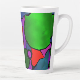 Caneca De Café Latte Já Tingido