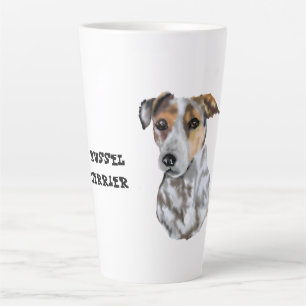 Caneca De Café Latte Jack Russell Terrier White