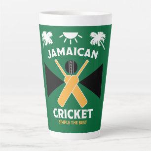 Caneca De Café Latte Jamaica Cricket