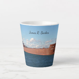 Caneca De Café Latte James R. Barker latte mug