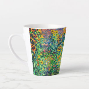 Caneca De Café Latte Jardim da Flor Monet