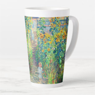 Caneca De Café Latte Jardim da Flor Monet