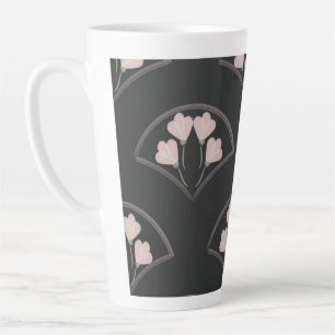 Caneca De Café Latte "Jardim de Escala"