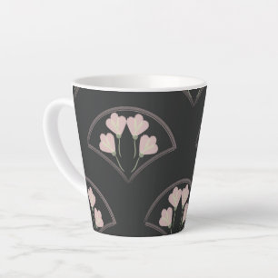 Caneca De Café Latte "Jardim de Escala"