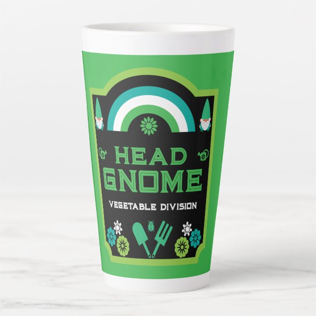 Caneca De Café Latte Jardim do Jardim Diretor (Frente)