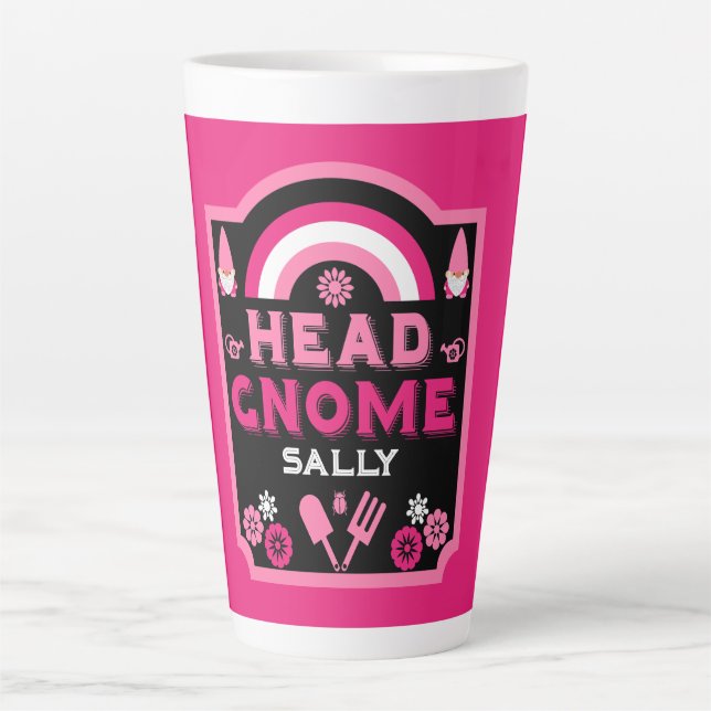 Caneca De Café Latte Jardim do Jardim Diretor (Frente)