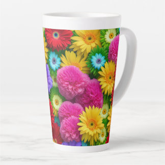 Caneca De Café Latte Jardim Flor Nº 812 - Lata