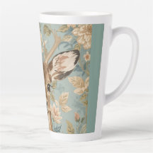 Jardim Floral Vintage Rena Cute e Veado
