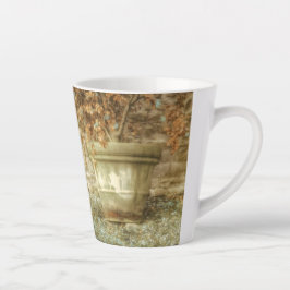 Caneca De Café Latte Jardim Russo do Outono