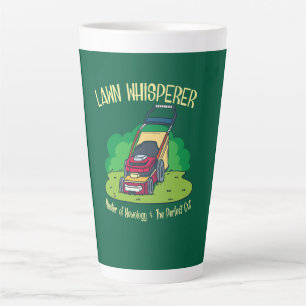 Caneca De Café Latte Jardinagem do Jardim de Chuva do Caçador de Corte